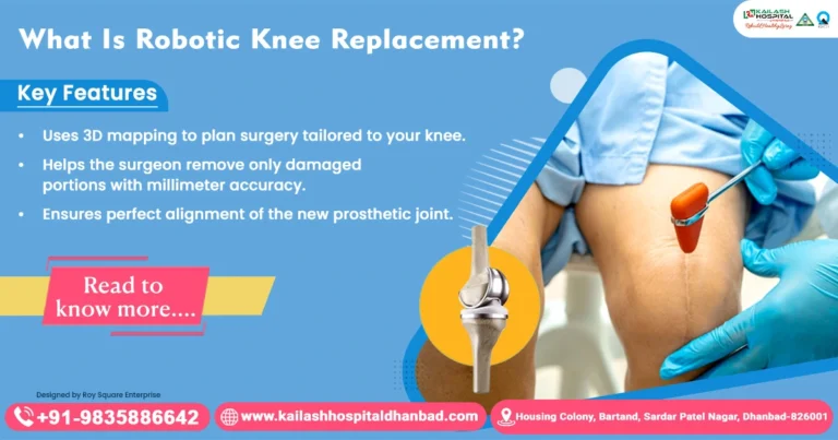 What is Robotic knee replacement