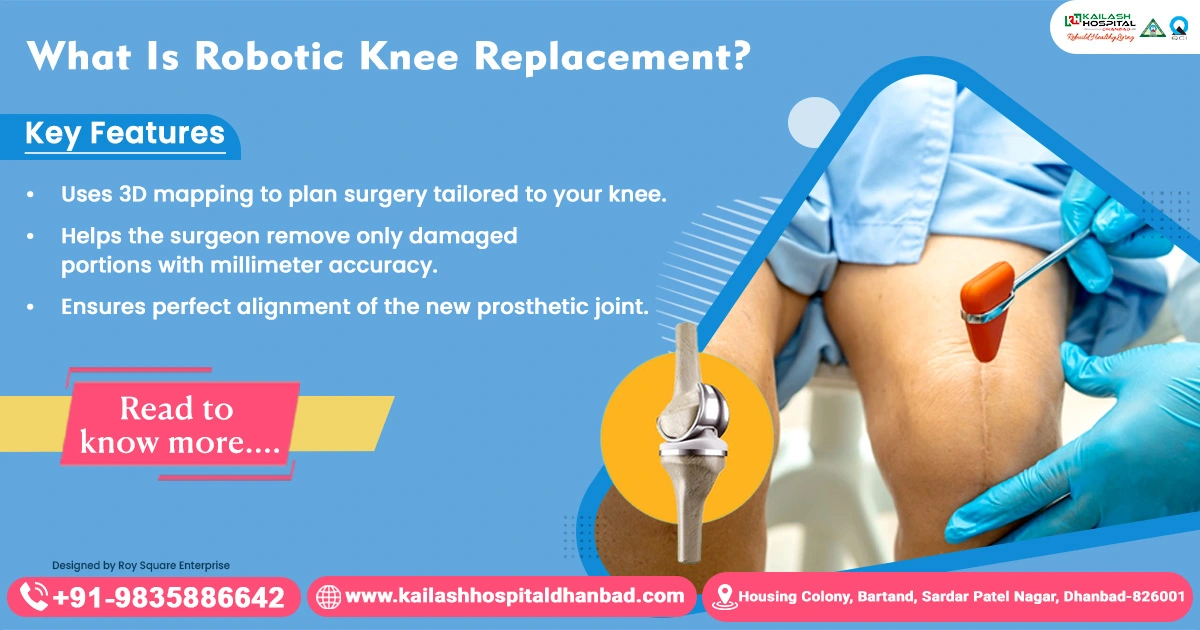 What is Robotic knee replacement