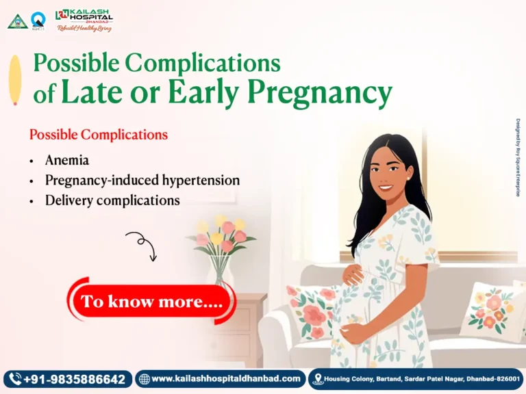 Possible Complication of Late or Early Pregnancy