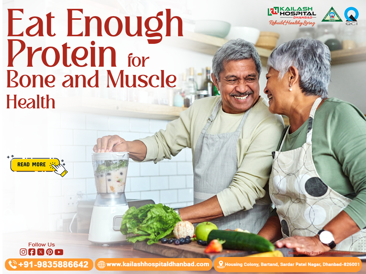 Eat Enough Protein for Bone and Muscle Health